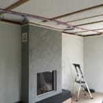 Spanplafond woonkamer